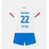 Barcelona Ilkay Gundogan #22 Auswärtstrikot 2023-24 Kurzarm (+ kurze hosen)